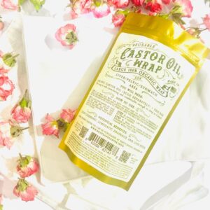 Castor Oil Wrap 100% Organic USA Handmade