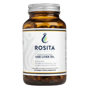 Rosita Extra Virgin Cod Liver Oil Softgels