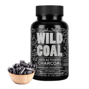 Wild Coal Activated Charcoal Capsules, 100ct